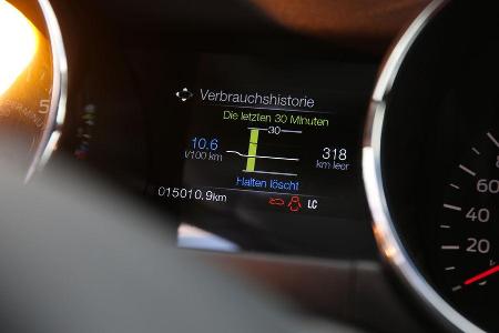 Ford Mustang 5.0 Ti-VCT V8, Anzeigeinstrumente