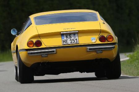 Ferrari 365 GTB/4, Heckansicht