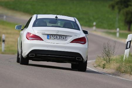 Mercedes CLA 220 CDI, Heckansicht