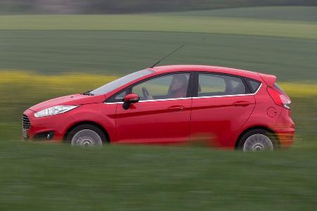 Ford Fiesta 1.0, Seitenansicht