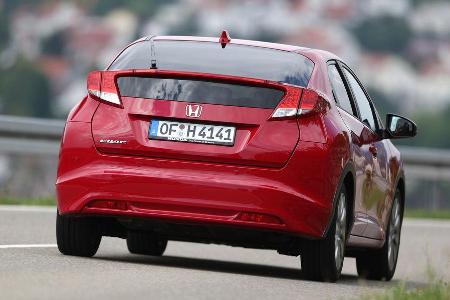 Honda Civic 1.6 i-DTEC, Heckansicht
