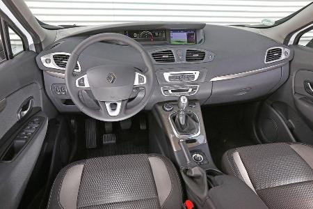 Renault Scnic XMod Energy dCi 110 Paris, Cockpit, Lenkrad