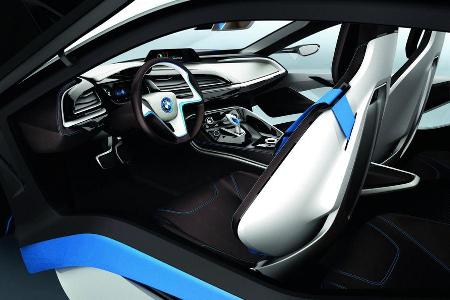 BMW i8, Sitze