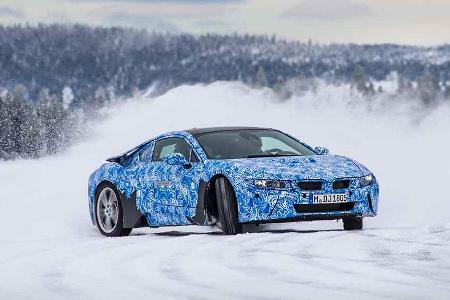 03/2013, BMW i3 und BMW i8 Prototypen Fahrbericht, Schnee Eis