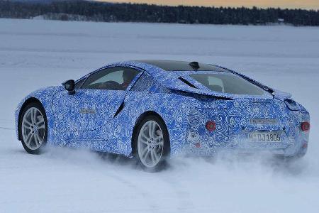 03/2013, BMW i3 und BMW i8 Prototypen Fahrbericht, Schnee Eis