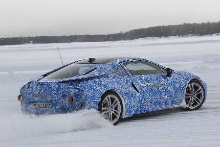 03/2013, BMW i3 und BMW i8 Prototypen Fahrbericht, Schnee Eis