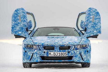 03/2013, BMW i3 und BMW i8 Prototypen Fahrbericht, Schnee Eis