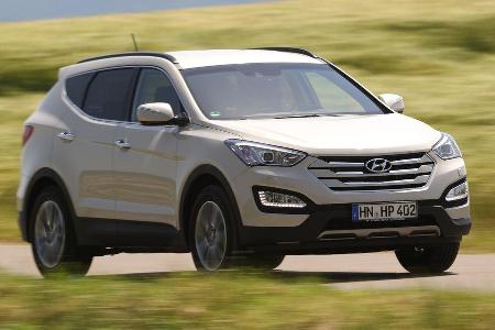 Hyundai Santa Fe 2.0 CRDi 2WD, Frontansicht