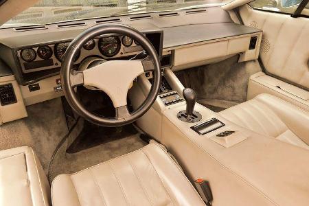 Lamborghini Countach, Cockpit, Lenkrad