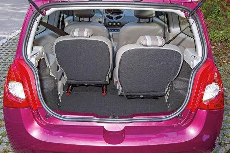 Renault Twingo 1.2 LEV 16V 75 Liberty, Kofferraum