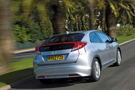 Honda Civic 1.6 i-DTEC, Heckansicht