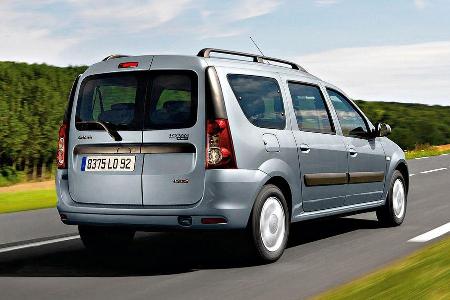 Dacia Logan MCV, Heckansicht