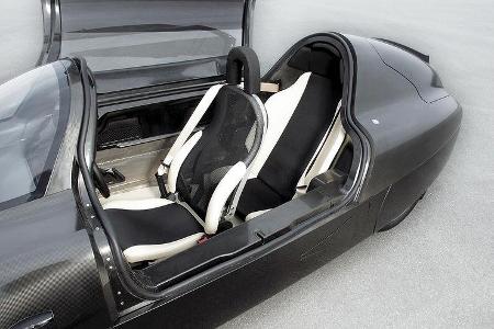 VW Einliter-Auto, 1 Liter-Auto, Innenraum, Sitze