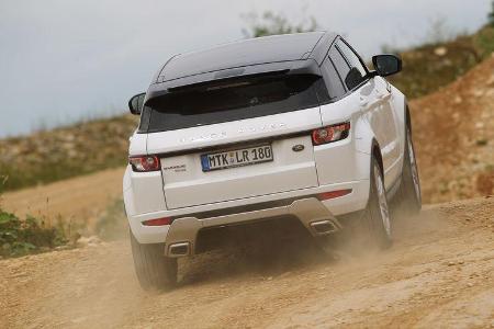 Range Rover Evoque 2.2 SD4 Dynamic, Heckansicht