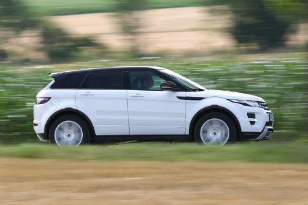 Range Rover Evoque 2.2 SD4 Dynamic, Seitenansicht