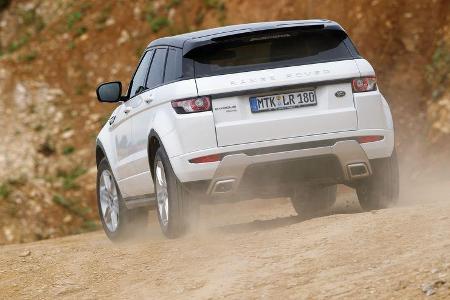 Range Rover Evoque 2.2 SD4 Dynamic, Heckansicht