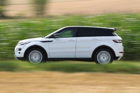 Range Rover Evoque 2.2 SD4 Dynamic, Seitenansicht