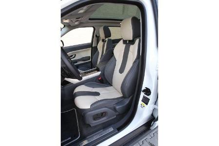 Range Rover Evoque 2.2 SD4 Dynamic, Fahrersitz