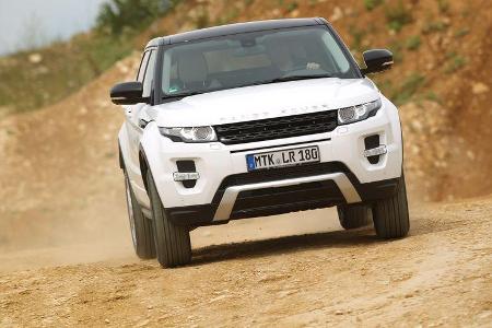 Range Rover Evoque 2.2 SD4 Dynamic, Frontansicht