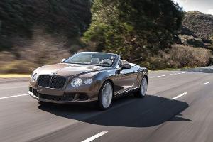 Bentley Continental GTC Speed, Frontansicht