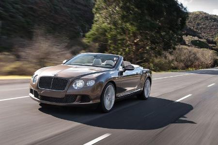 Bentley Continental GTC Speed, Frontansicht