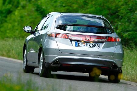 Honda Civic 1.8, Heck, Rückansicht