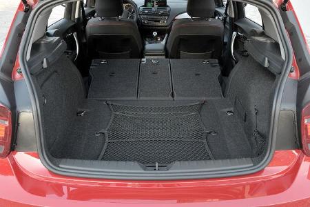 BMW Einser, Laderaum, Kofferraum