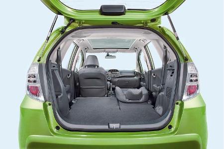 Honda Jazz Hybrid, Kofferraum