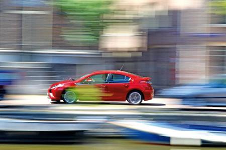 Opel Ampera, Seitenansicht