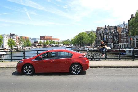 Opel Ampera, Seitenansicht