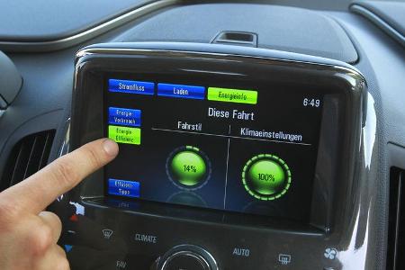 Opel Ampera, Bildschirm