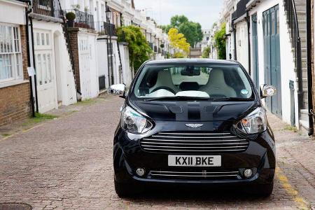 Aston Martin Cygnet, Frontansicht, Stand