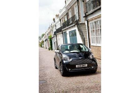 Aston Martin Cygnet, Frontansicht, Stand