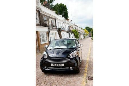 Aston Martin Cygnet, Frontansicht, Stand