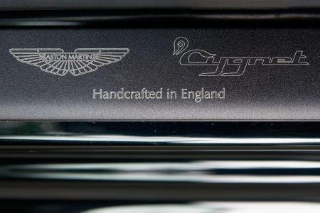 Aston Martin Cygnet, Detail, Schriftzug, Emblem