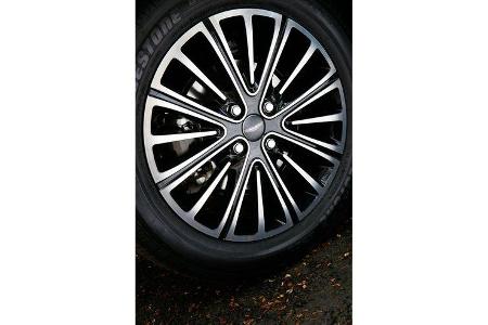 Aston Martin Cygnet, Detail, Vorderrad, Felge