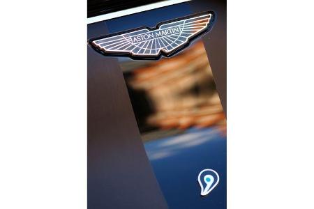 Aston Martin Cygnet, Detail, Schriftzug, Emblem