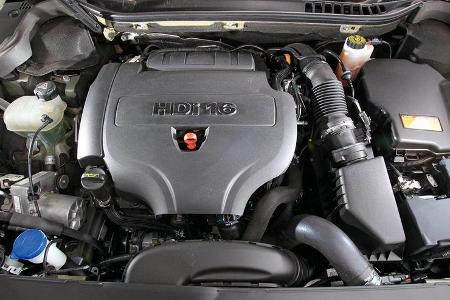 Peugot 508 SW HDi 165, Motorraum, Motor
