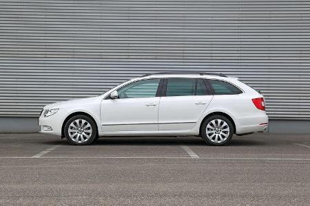 Skoda Superb Combi 2.0 TDI, Seitenansicht