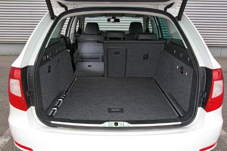 Skoda Superb Combi 2.0 TDI, Kofferraum, Laderaum