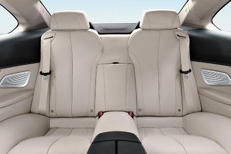 BMW 640i, Rcksitze