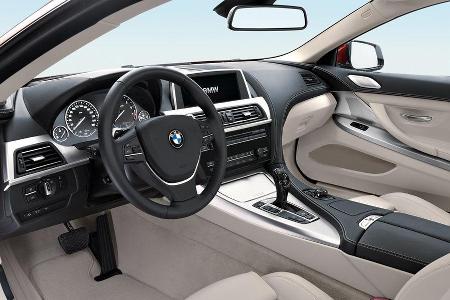BMW 640i, Cockpit, Lenkrad