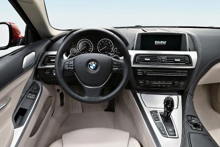 BMW 640i, Cockpit, Lenkrad