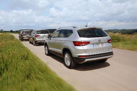 Seat Ateca, VW Tiguan, Ford Kuga, AMS1616