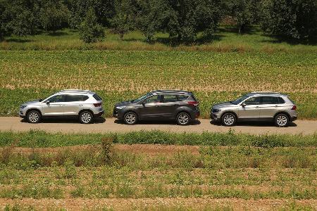 Seat Ateca, VW Tiguan, Ford Kuga, AMS1616