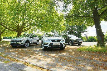 Seat Ateca, VW Tiguan, Ford Kuga, AMS1616