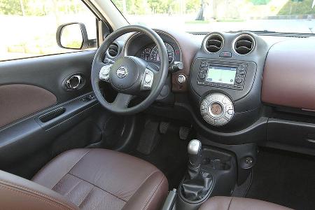 Nissan Micra 1.2 DIG-S ams 16/11, Innenraum