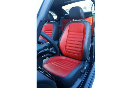 VW Beetle 2.0 TSI DSG, Fahrersitz, Sportsitz, Ledersitz