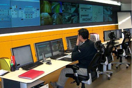 Pont Pla Tunnelleitzentrale