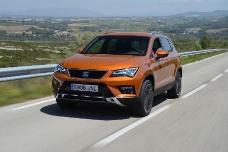 Seat Ateca, VW Tiguan, Fahrvergleich, AMS1316